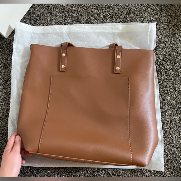 Henny + Lev light brown tote bag - Picture 3 of 4